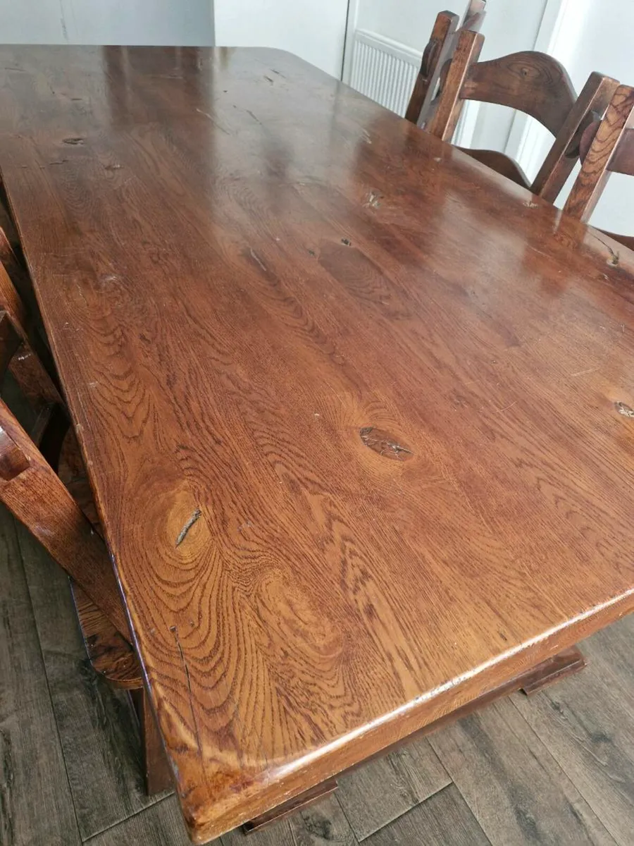 Farmhouse Table & Chairs - Image 2