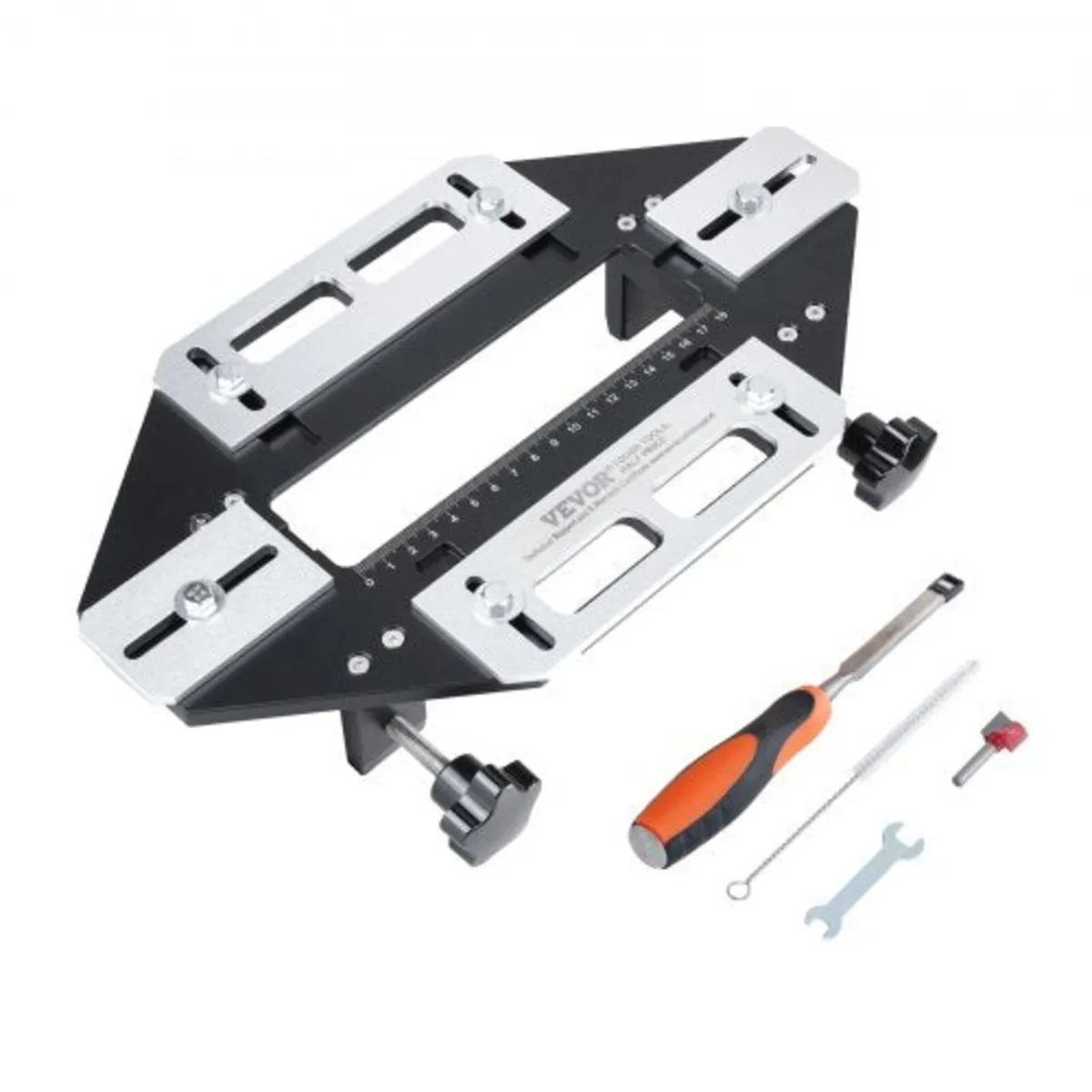 Door Hinge Jig, Aluminum Alloy Woodworking Hole Op
