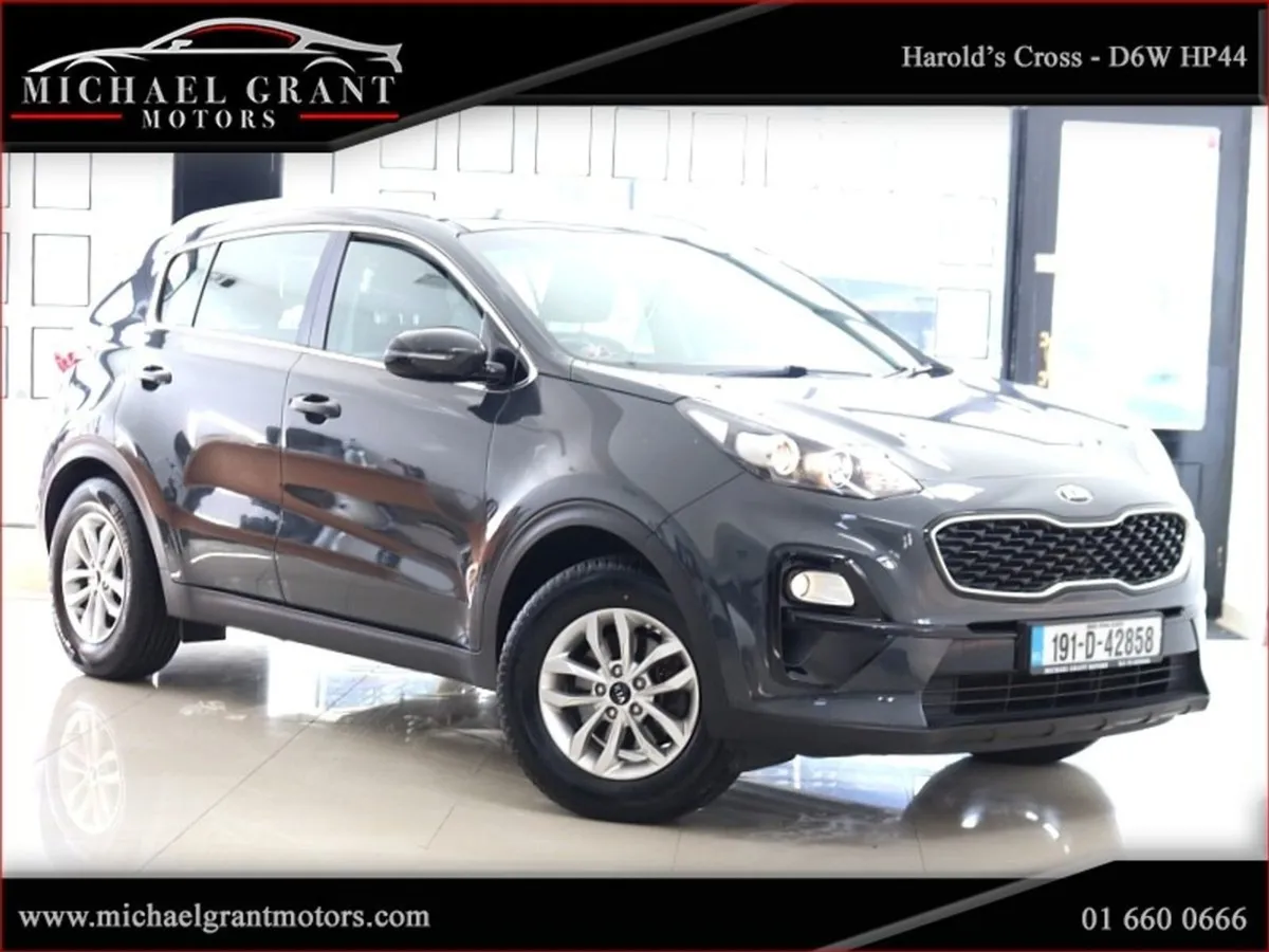 Kia Sportage 1.6 Crdi K2 / Irish Car / 2027 NCT / - Image 1