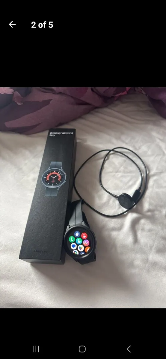 Samsung watch 5 pro(TODAY ONLY)STILL AVAILABLE - Image 2