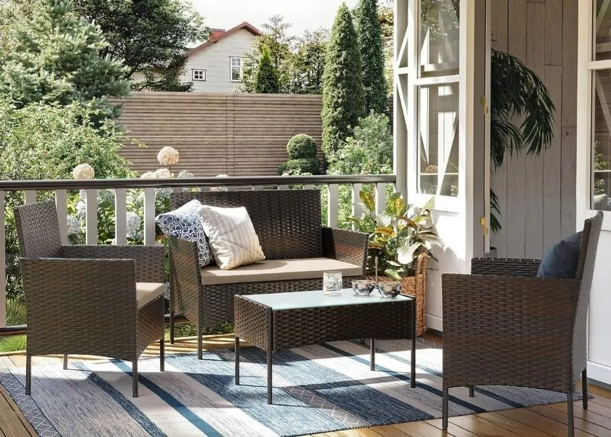 Garden furniture  set 4 piece - Image 2