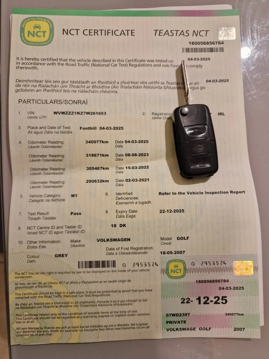 Volkswagen Golf 2007 - Image 2