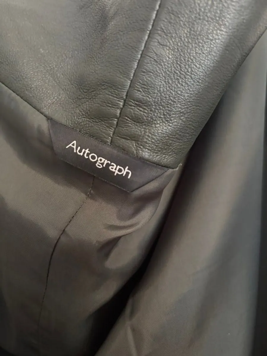 Autograph Leather Skirt - Image 4