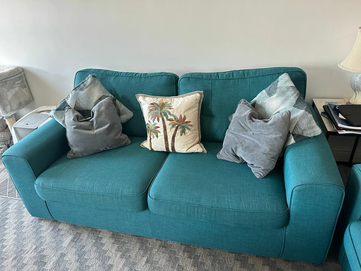 2 × 3 STR sofas from DFS - Image 1