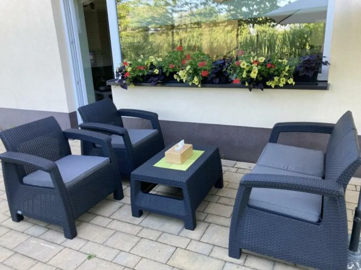 Modern Outdoor Composite Furniture Set – Seats 4
I - Image 3