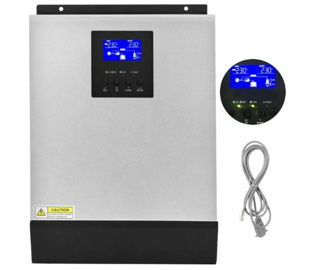 2400W 24V Low Frequency Pure Sine Wave Mppt - Image 1