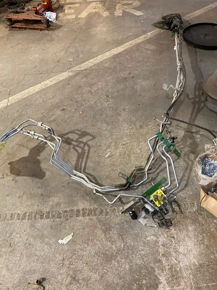 Genuine John Deere front linkage pipe work - Image 1