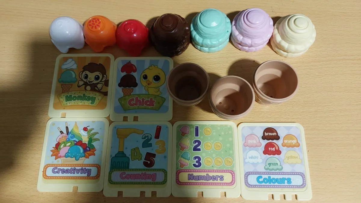 LeapFrog Playset Scoop and Learn Ice Cream Cart - Image 2