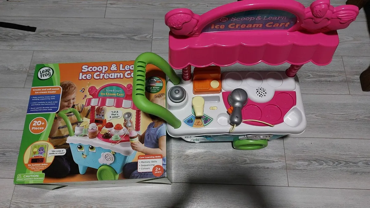 LeapFrog Playset Scoop and Learn Ice Cream Cart - Image 3