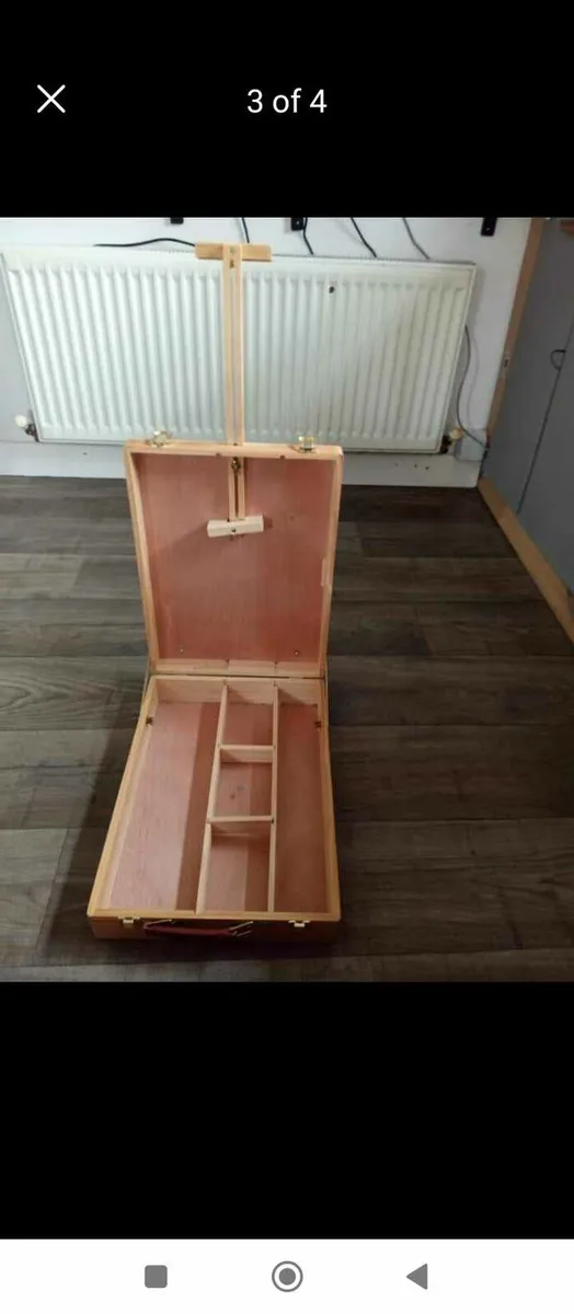 Artist box with built in easel - Image 2