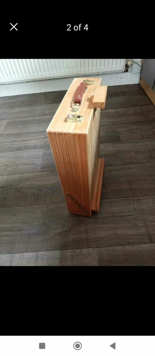 Artist box with built in easel - Image 4