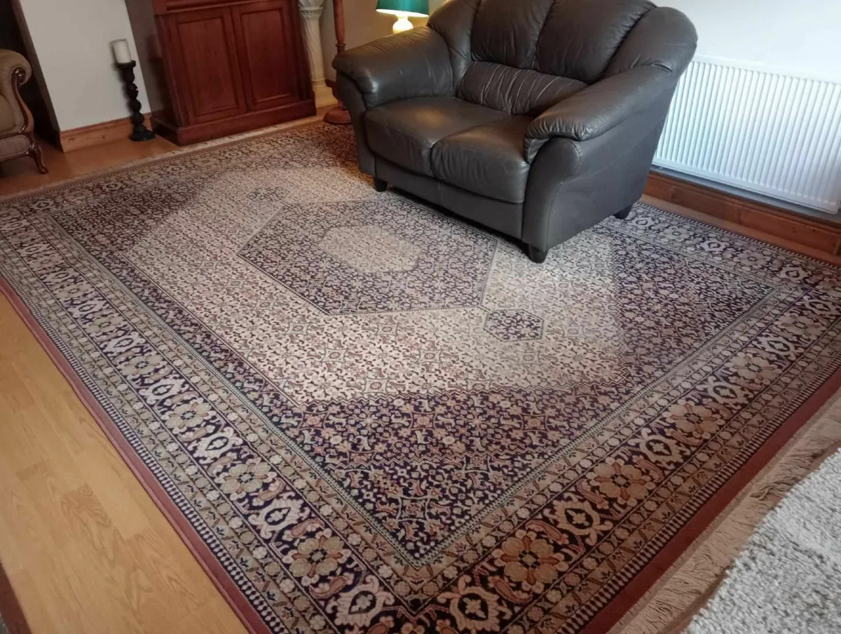 Virgin Wool and Acrylic Rug Roscommon - Image 1