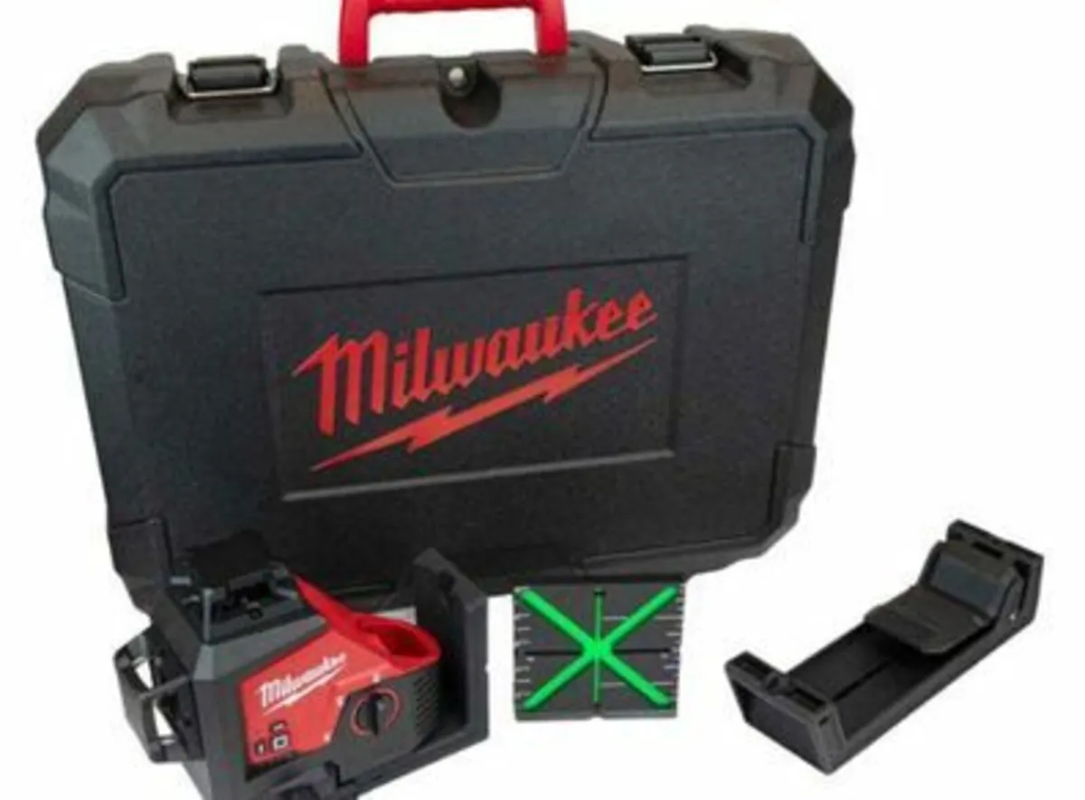 Milwaukee M12 3PL-0C 12V Green 360 3 Plane Laser