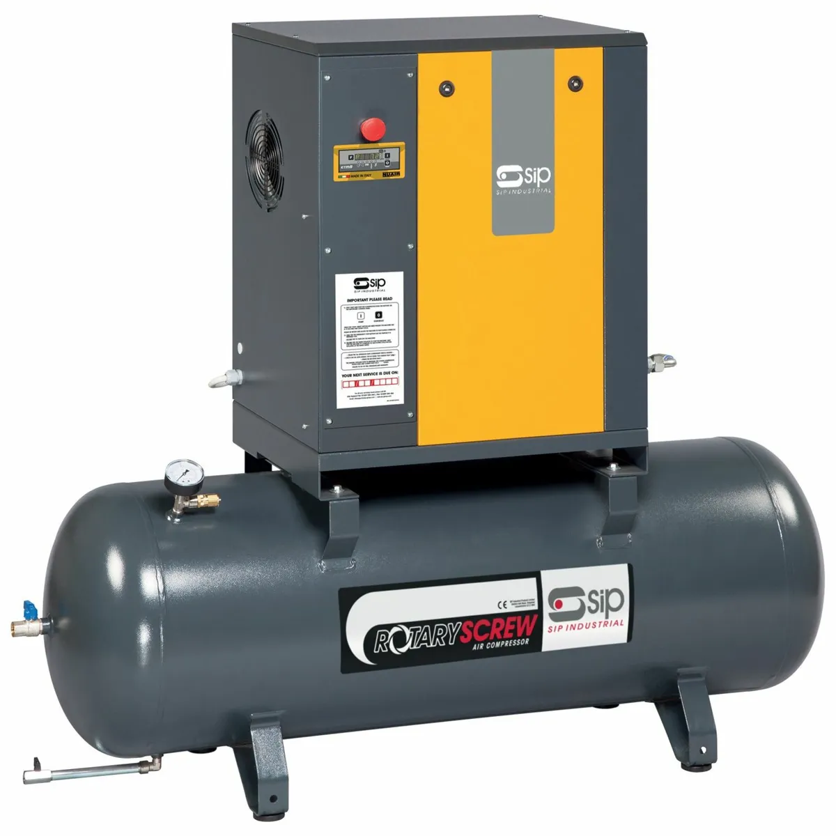 SIP 270 Ltr Mercury Tronic 5.5-10 7.5HP Screw Comp - Image 2