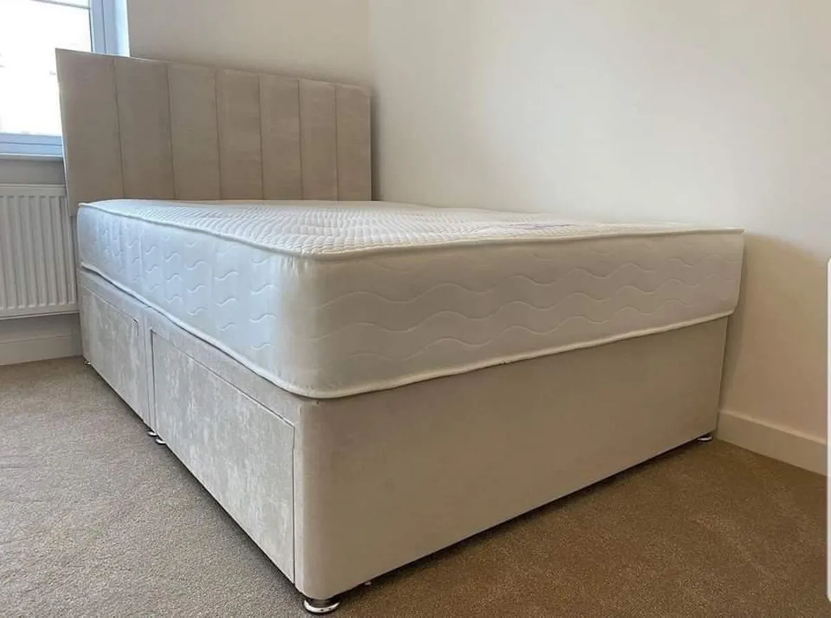 Double divan beds - Image 1