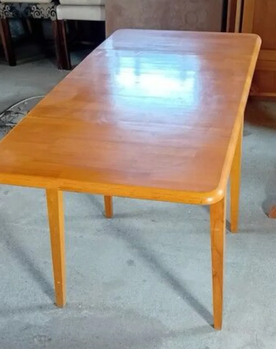 Extendable Kitchen Dining Table & 4 Chair Set - Image 4