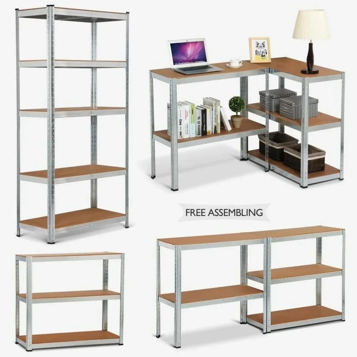 Shelving / Racking Unit 5 Tier 180 x 120 x 60cm - Image 2