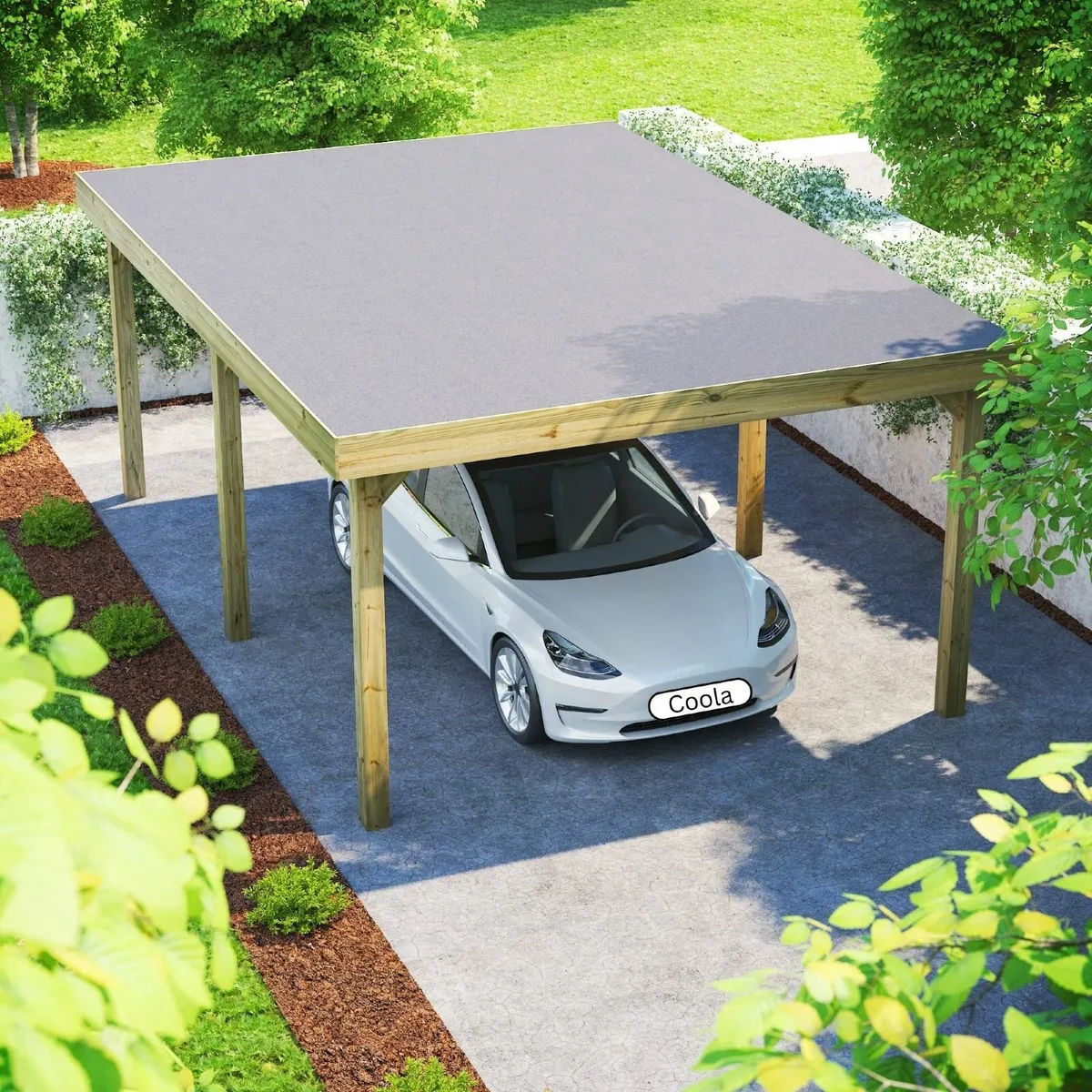 18x10  Car Port Gazebo Shelters - Image 2