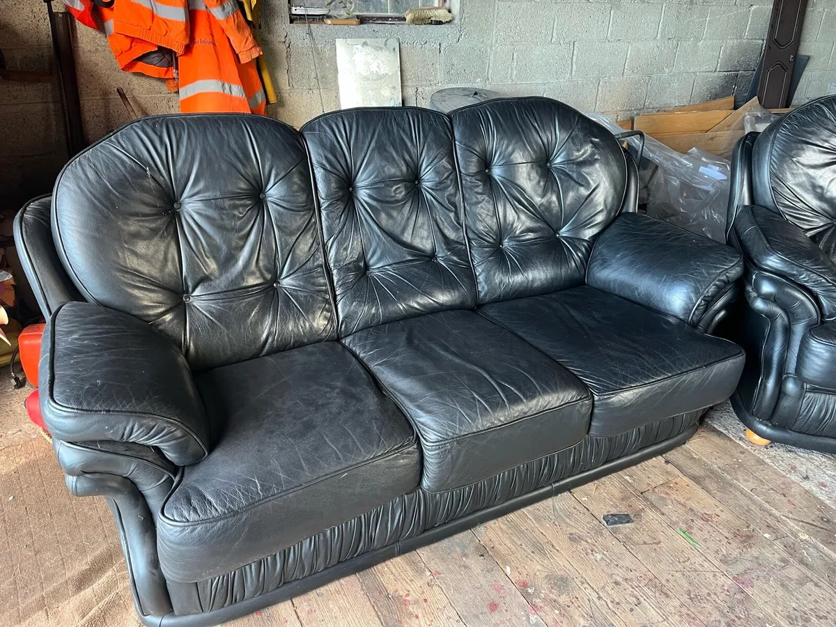 3 Piece Leather Sweet - Image 1