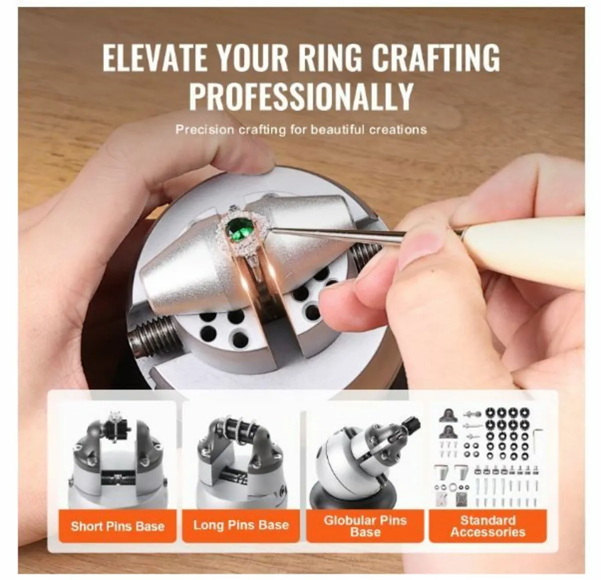 Ball Vise, 3" Engraving Setting Tool - Image 2