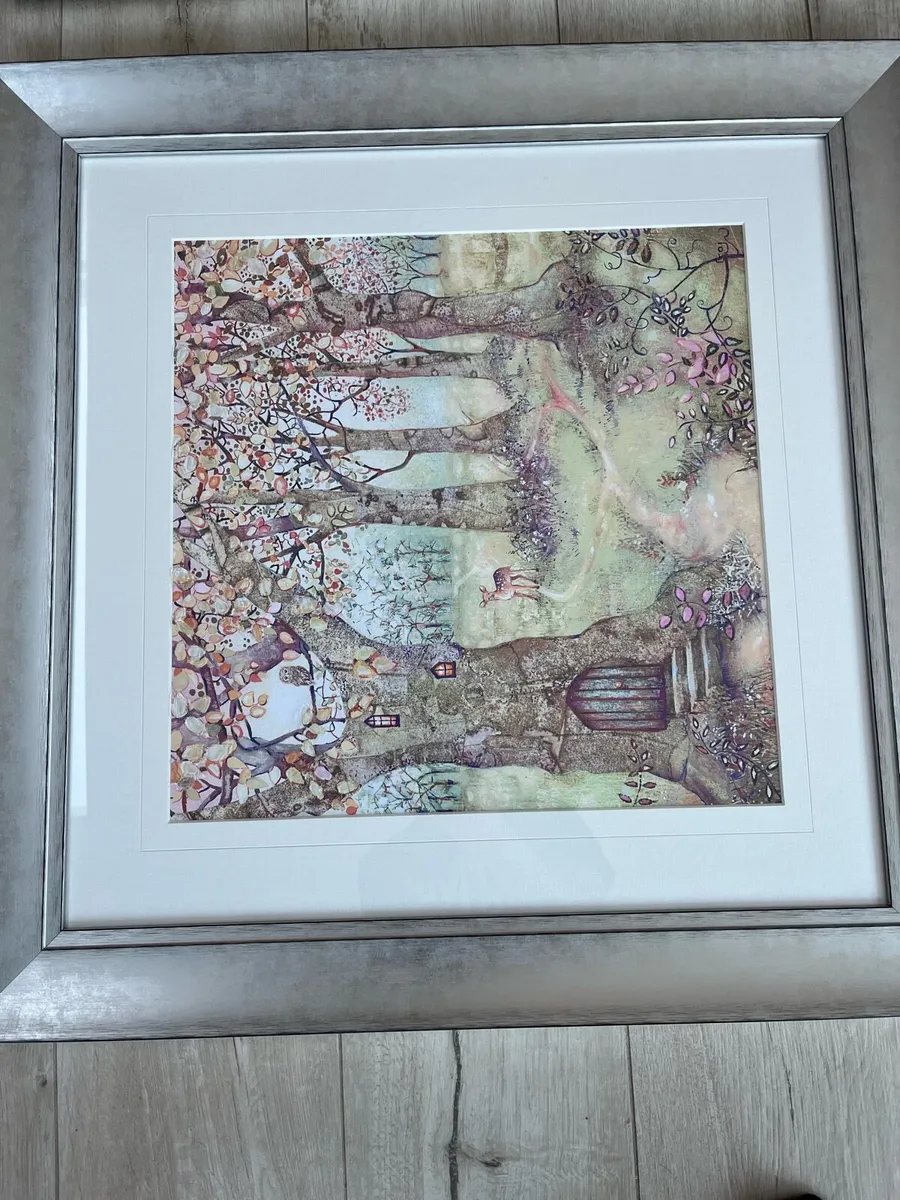 lovely Penny Gaj framed picture 70cm - Image 3