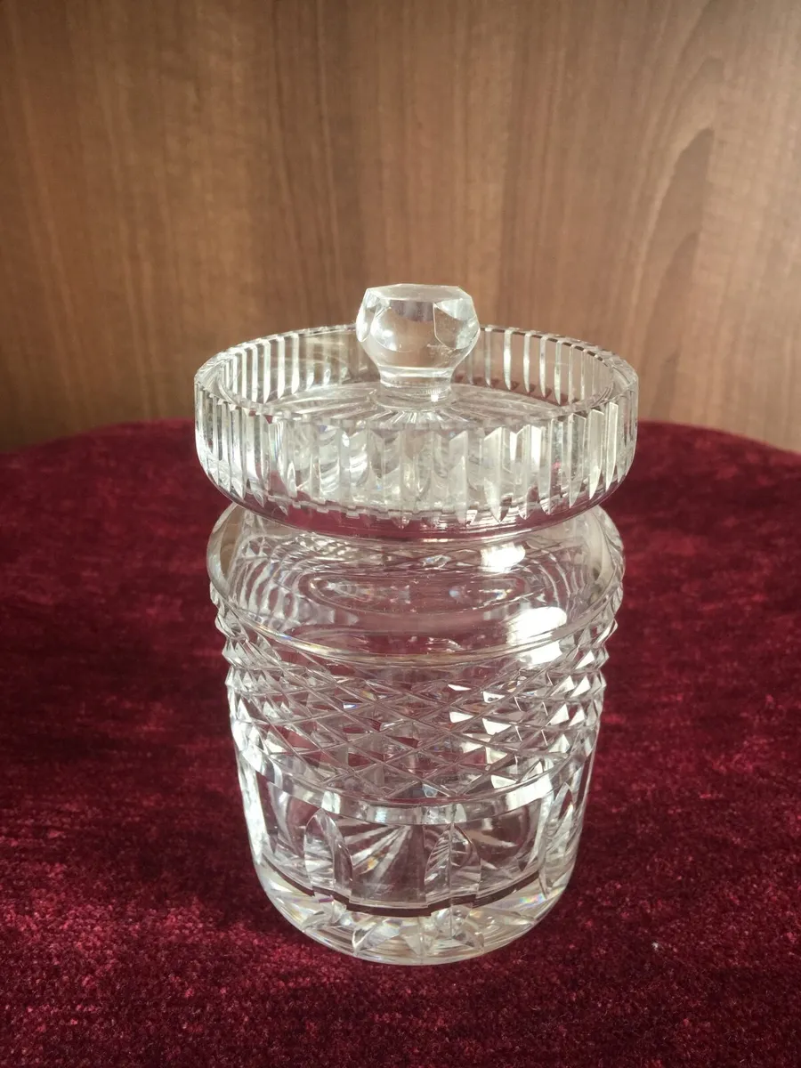 Crystal honey jam pot - Image 3