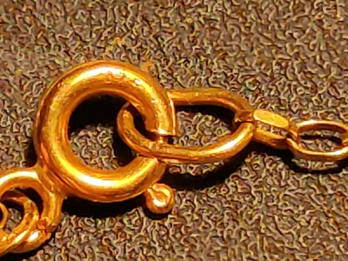 FLOWER POWER, 9CT Gold 5 Gram New Belcher Necklace - Image 3
