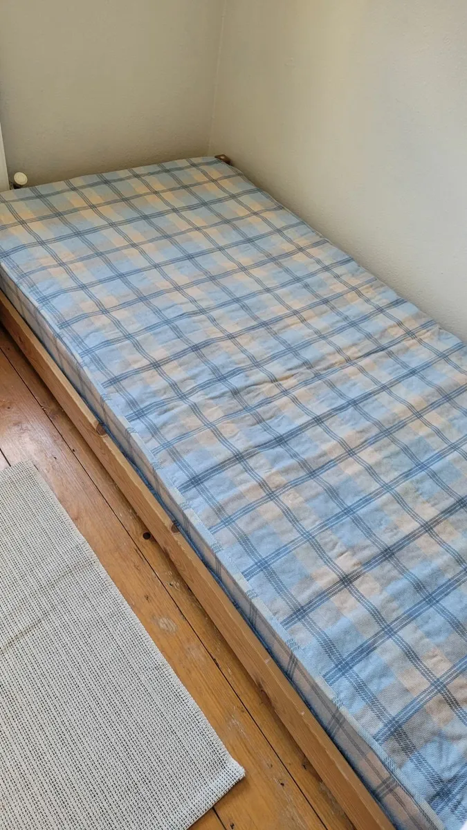 Stackable 2 in1 Single Bed with Mattresses - Image 3