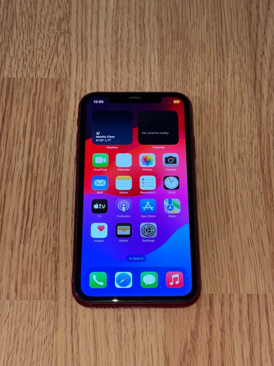 iPhone 11 Red 64GB Unlocked - Image 1