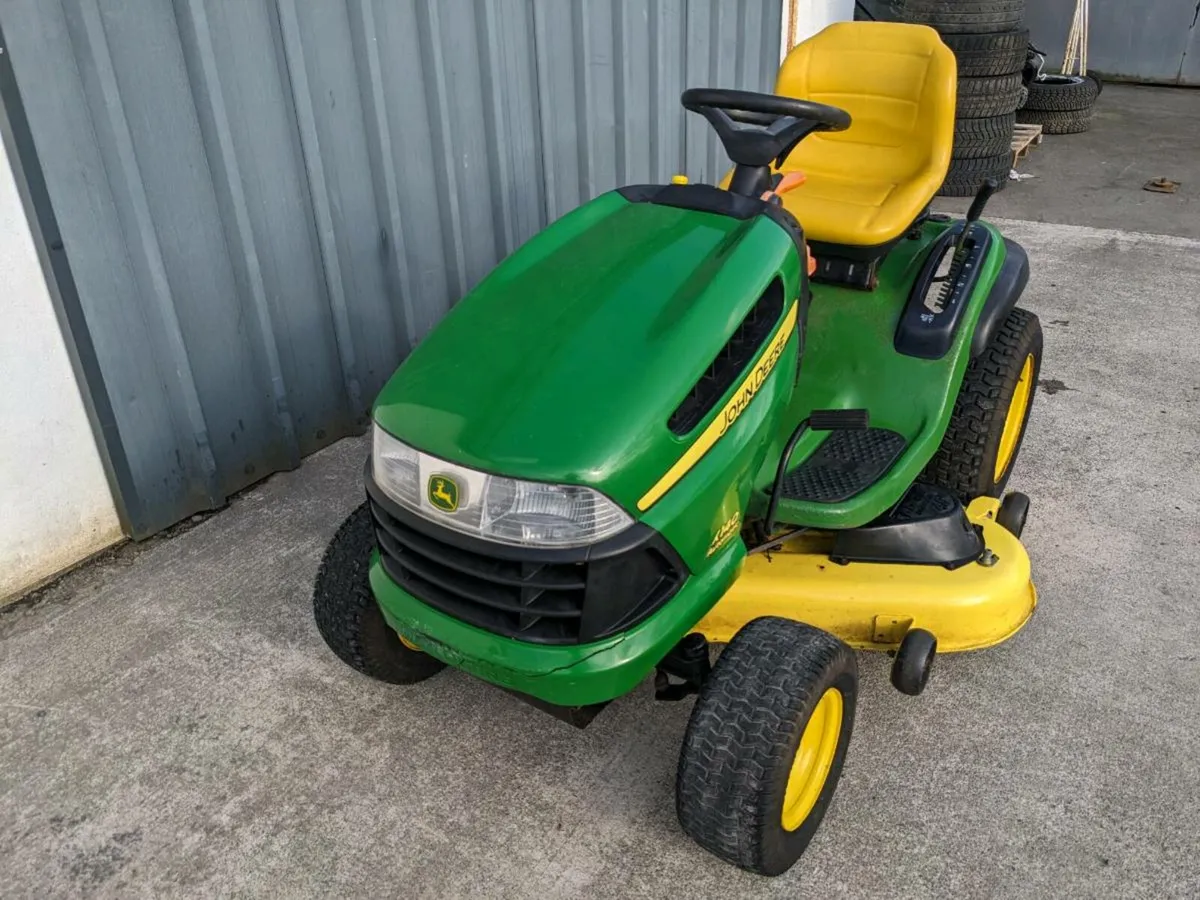 Lawnmower John Deere tractor x140 48" deck - Image 2
