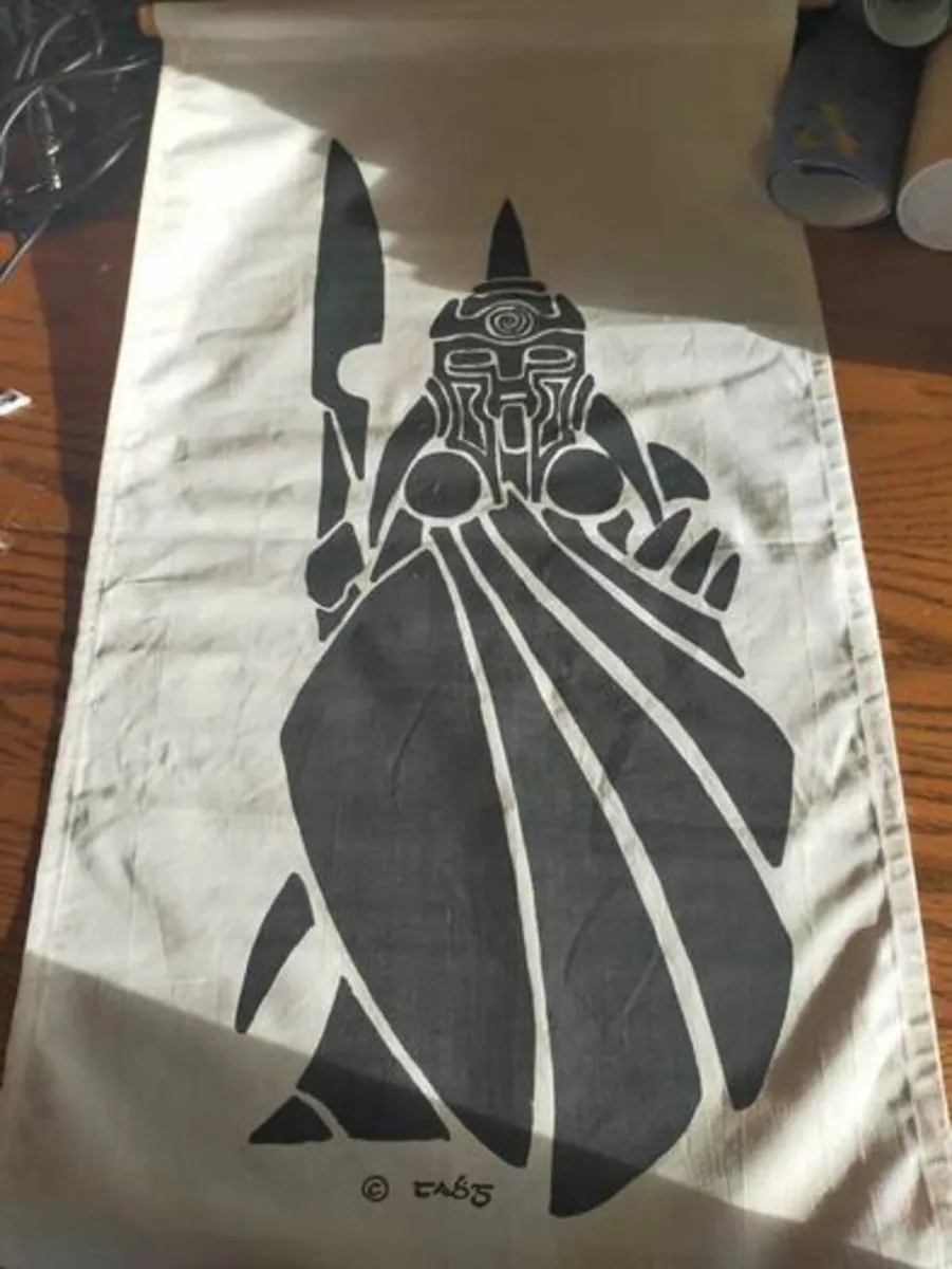 Screen Print Wall Hanging