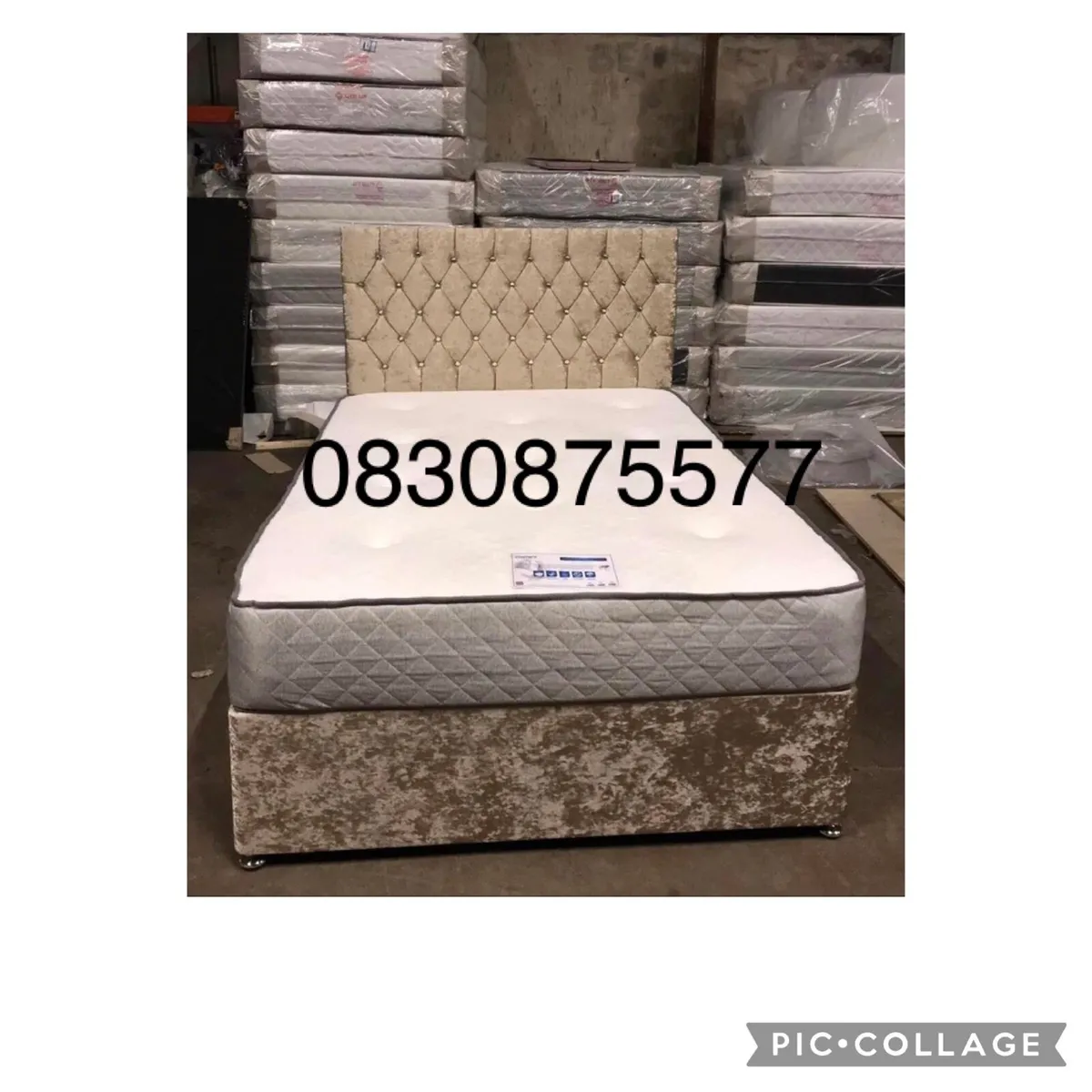 Divans beds bed set mattress  headboard - Image 4