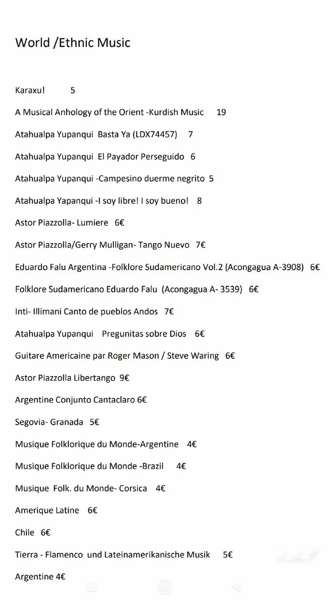 Records/ Vinyls: World/Ethnic Music - Image 4