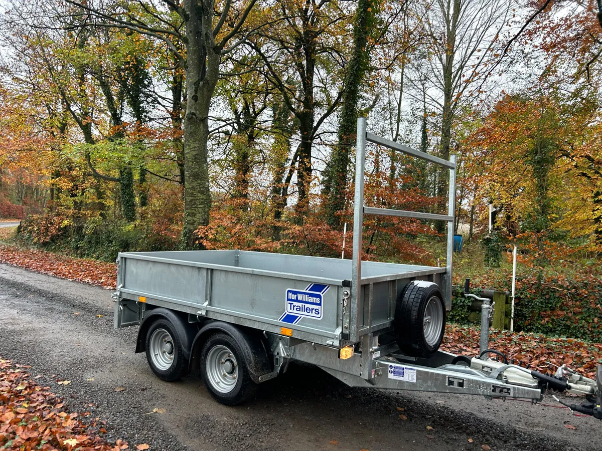 New Ifor Williams 8x5 Dropside Trailer - Image 1
