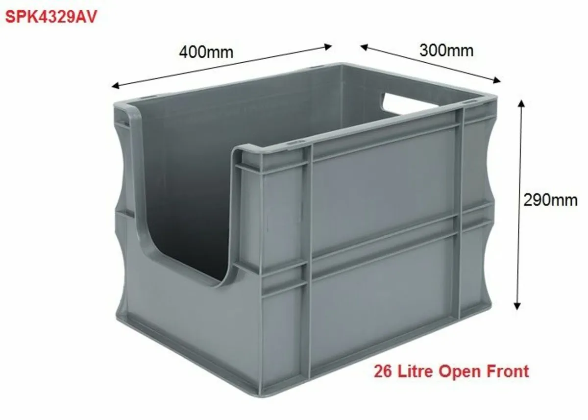 Open Front Picking Boxes Bins - Image 3