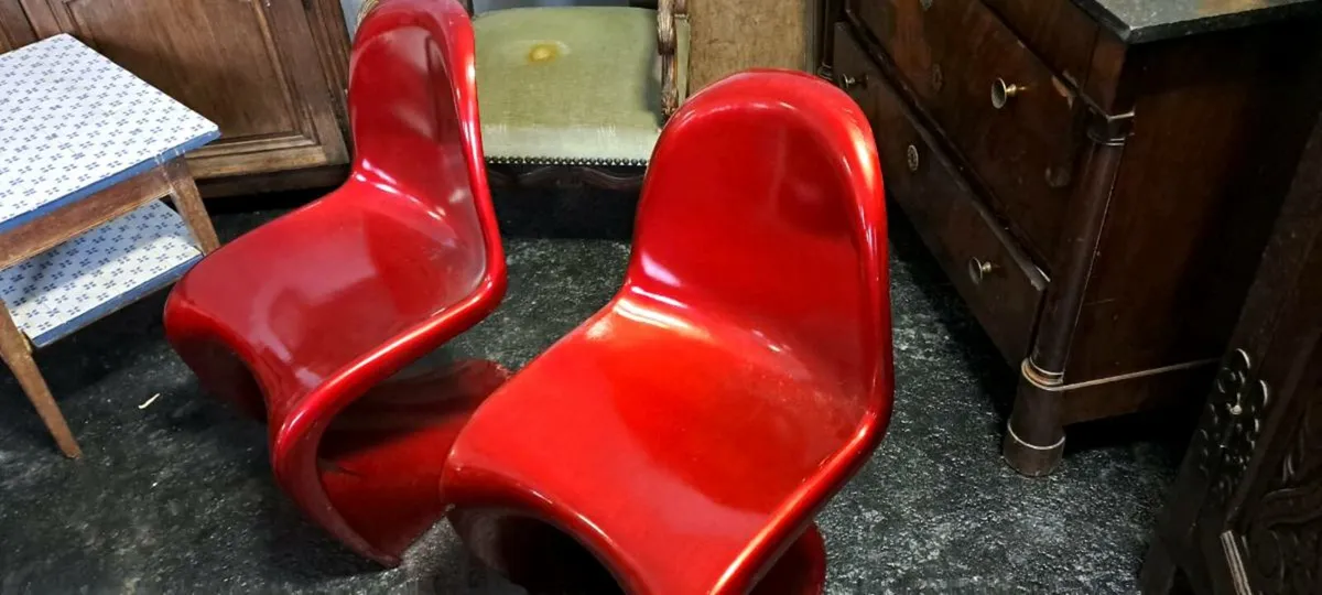 Mid century vintage reduced chairs - Image 1