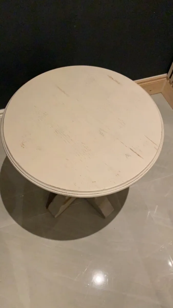 Table/ 2 Carver chairs - Image 2