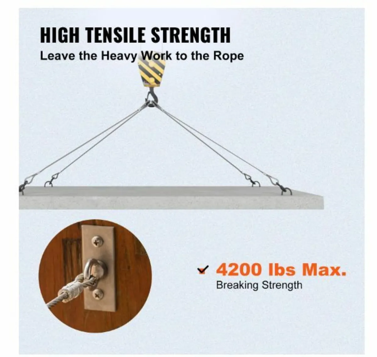 Stainless Steel Cable 3/16"x 1000ft, T316 Marine - Image 4