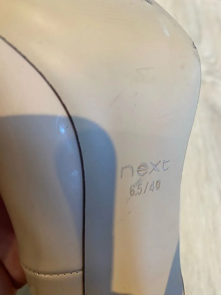 Next Nude Heels size 6.5 - Image 4