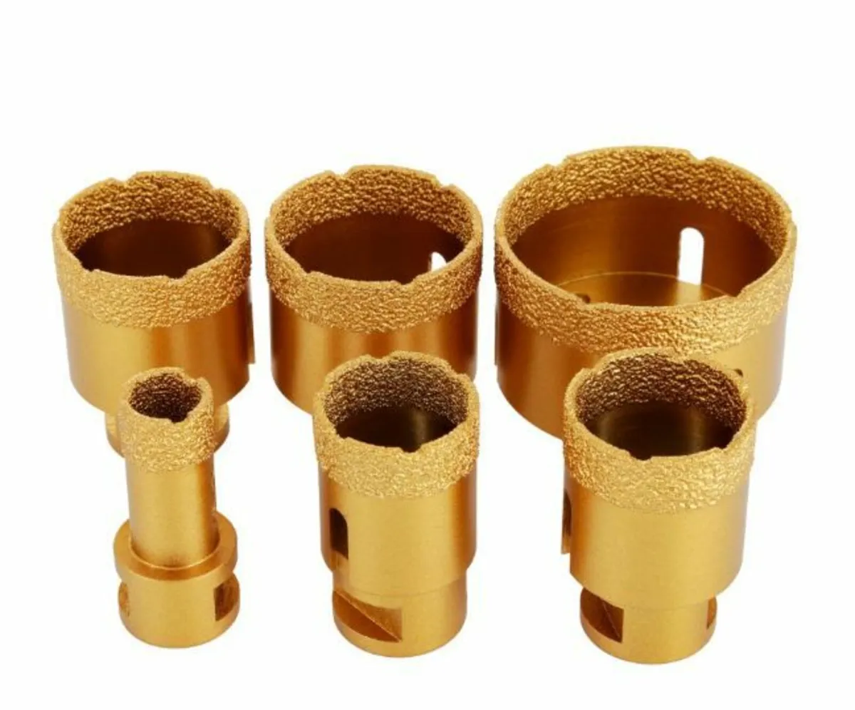Diamond Holesaw Set 6 PCS Diamond Drill Bits - Image 4