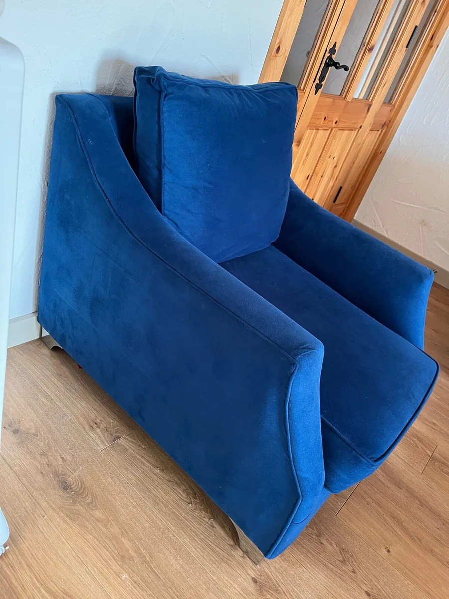 Velvet Sofa - Image 4