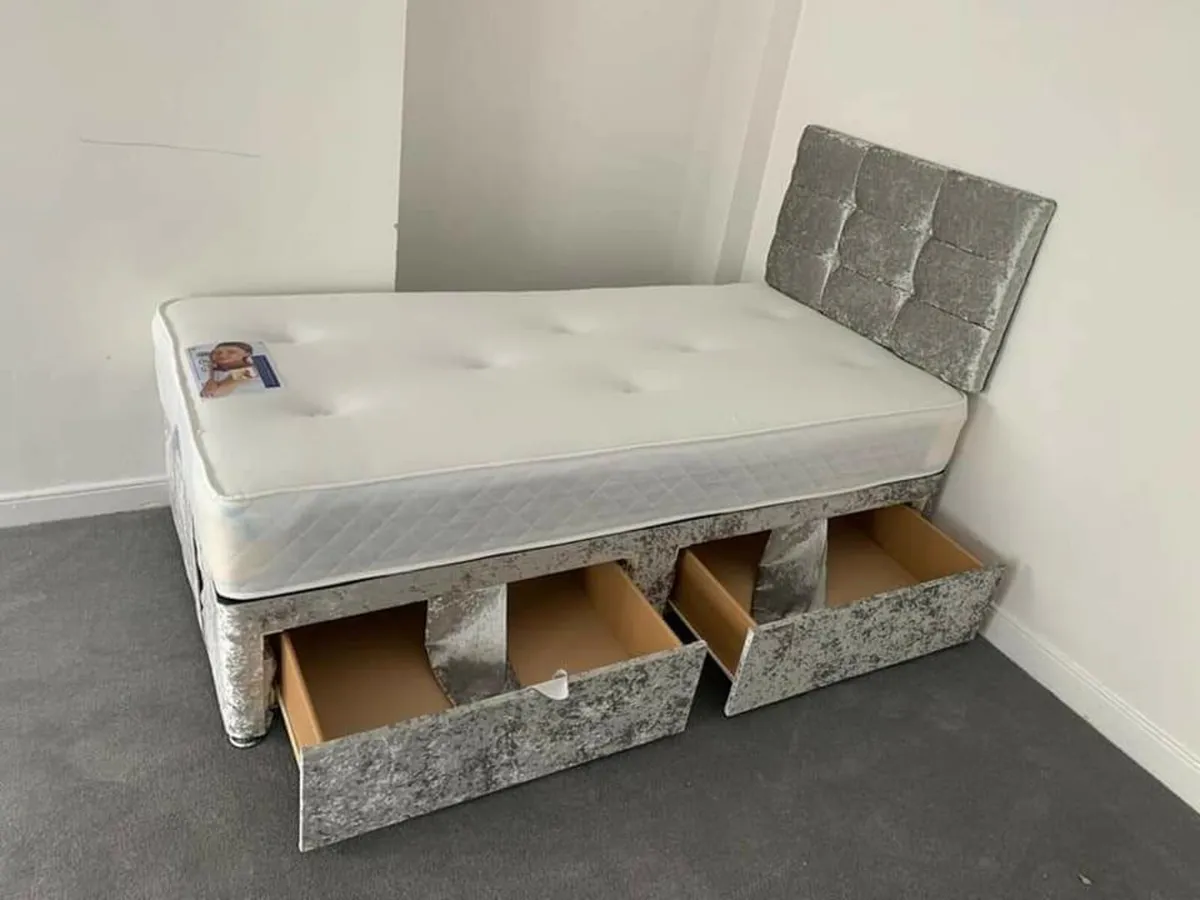 ⚡️DOUBLE (4FT6) DIVAN BEDS - Image 2