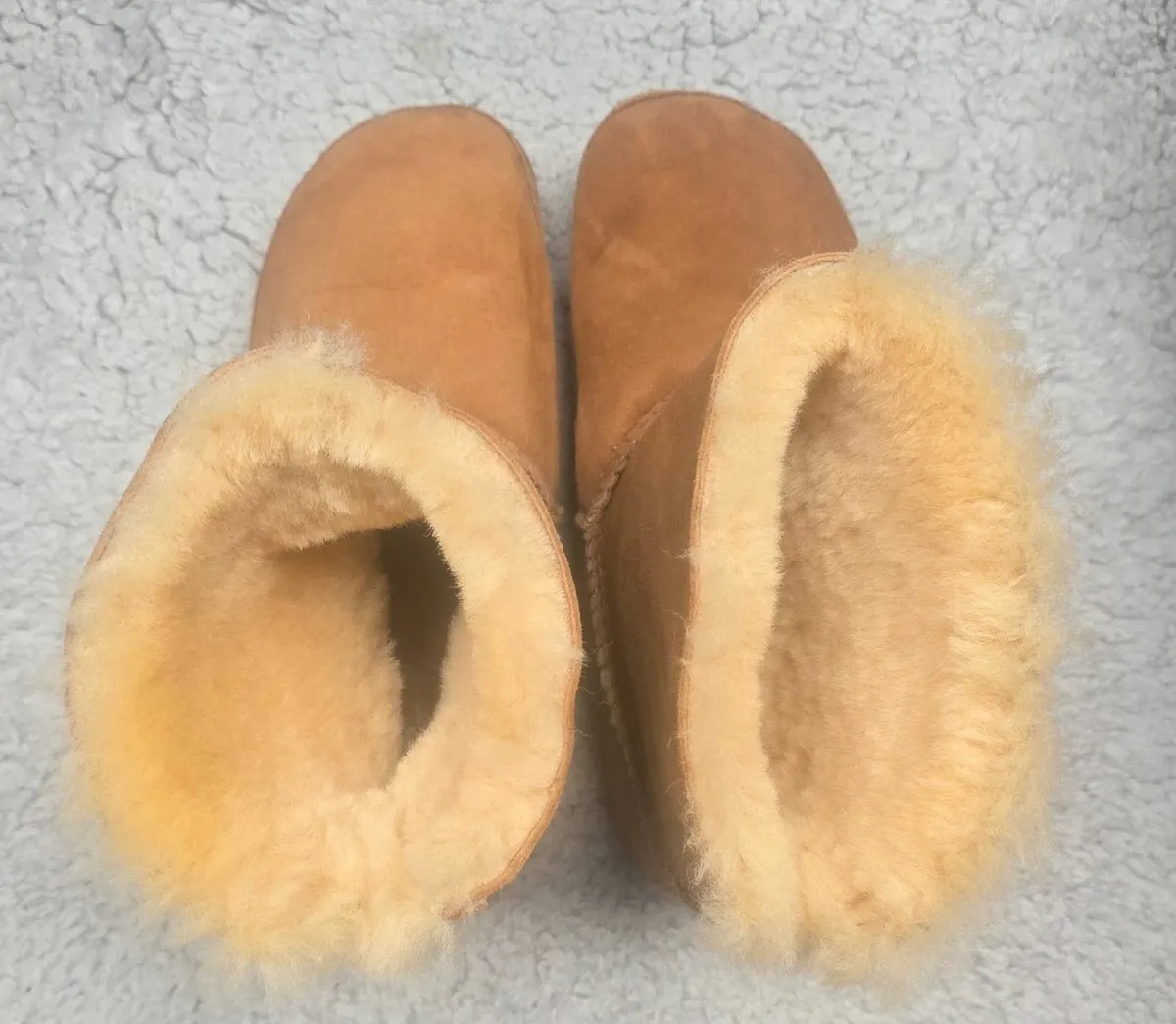 Fitflop Mukluk Shorty Shearling Boots Tan - Image 2