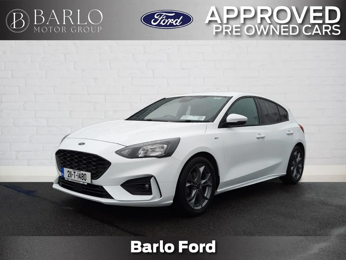 Ford Focus 1.5 Tdci St-line Edition 120PS  white - Image 3