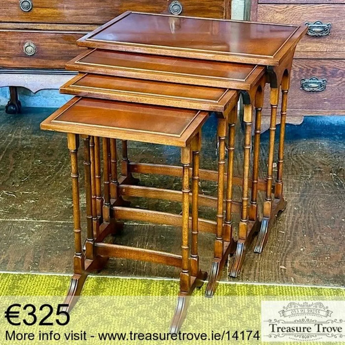 Vintage and Antique Nest of Tables - Image 1