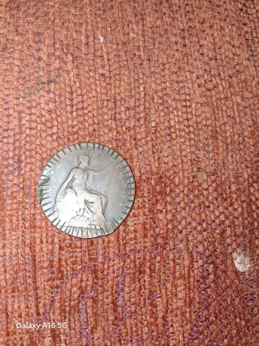 1896 penny - Image 1