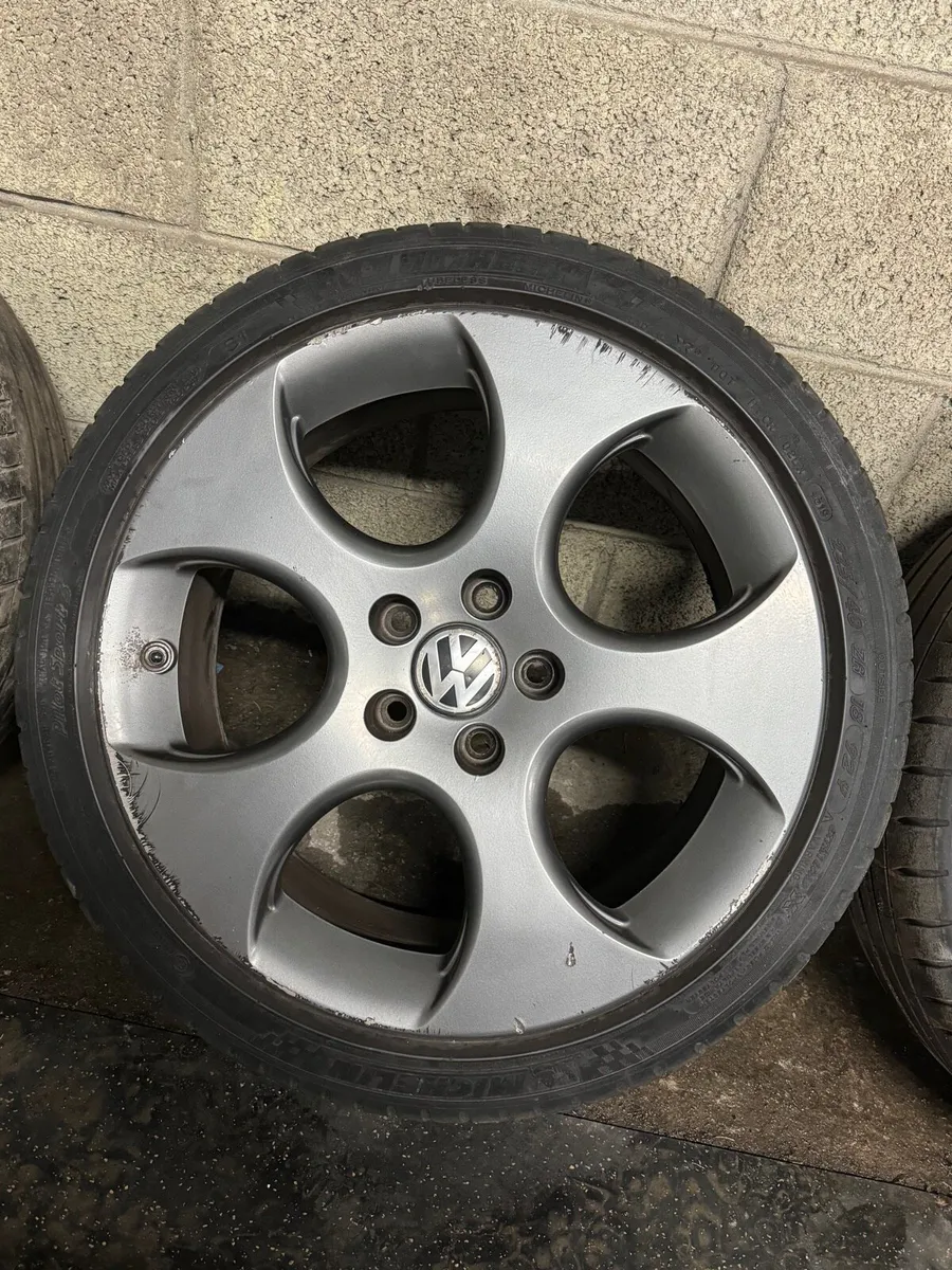 Volkswagen Golf Mk5 Gti alloys monza 18” - Image 2