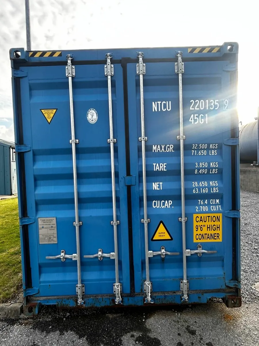 Like New - 40FT High Cube Shipping Container - Image 3