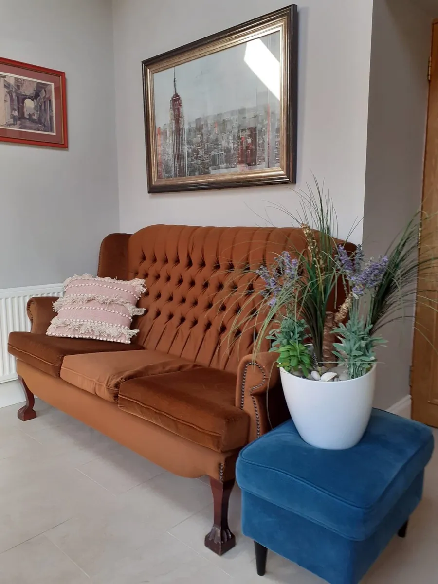 Vintage 3 seater sofa