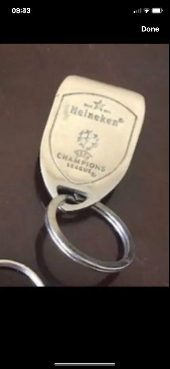 Heineken Champions League Key Ring/ Bottle Opener - Image 1